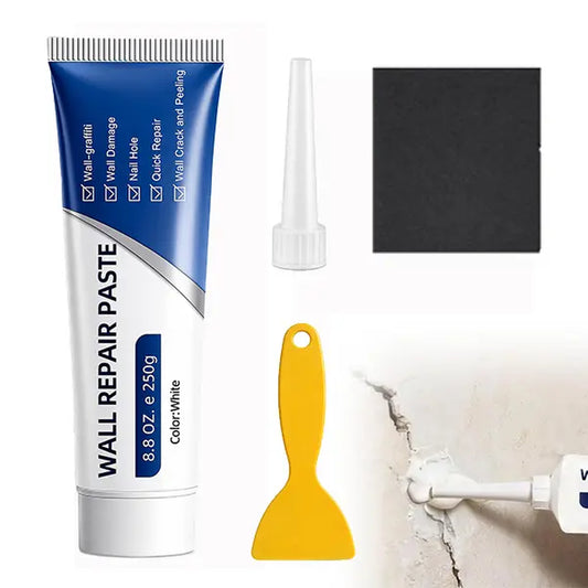 Professional Drywall Repair Kit with Scraper - 2026 Quick-Drying Wall Mending Agent for Holes and Cracks, White Spackle Paste for DIY Home Repairs